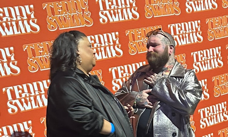 “Teddy Swims” wearing 2 of my HJ Bracelets in Vegas on tour 2024