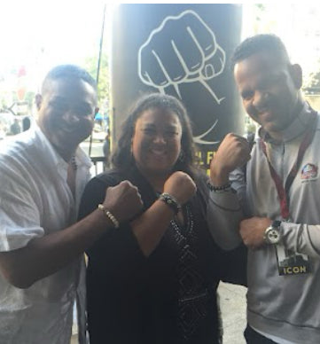 Roberto Clemente’ Jr (Pittsburg Pirates baseball player) & Andre’ Reed HOF Buffalo Bills