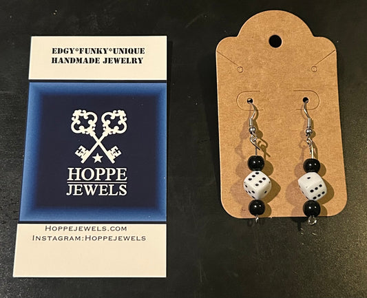 Mini Las Vegas dice earrings