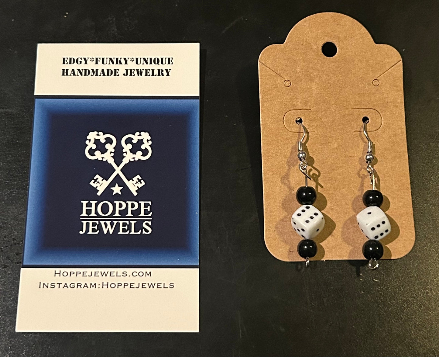 Mini Las Vegas dice earrings