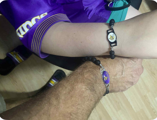 Minnesota Vikings NFL Game bracelets