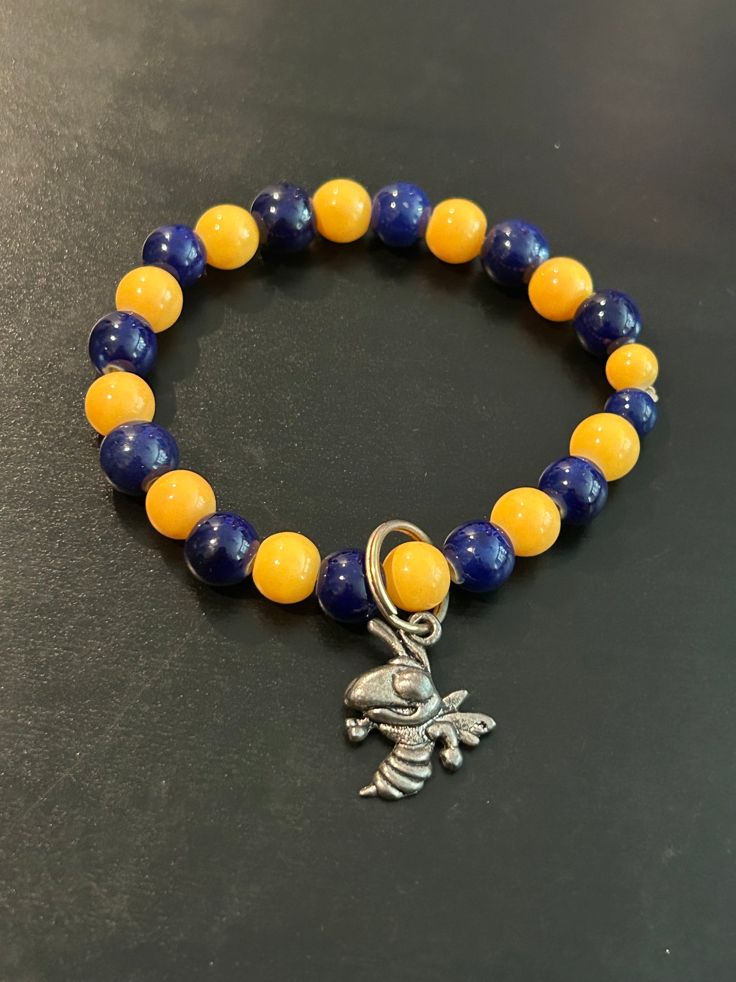 Georgia Tech Bumble Bee fam bracelet